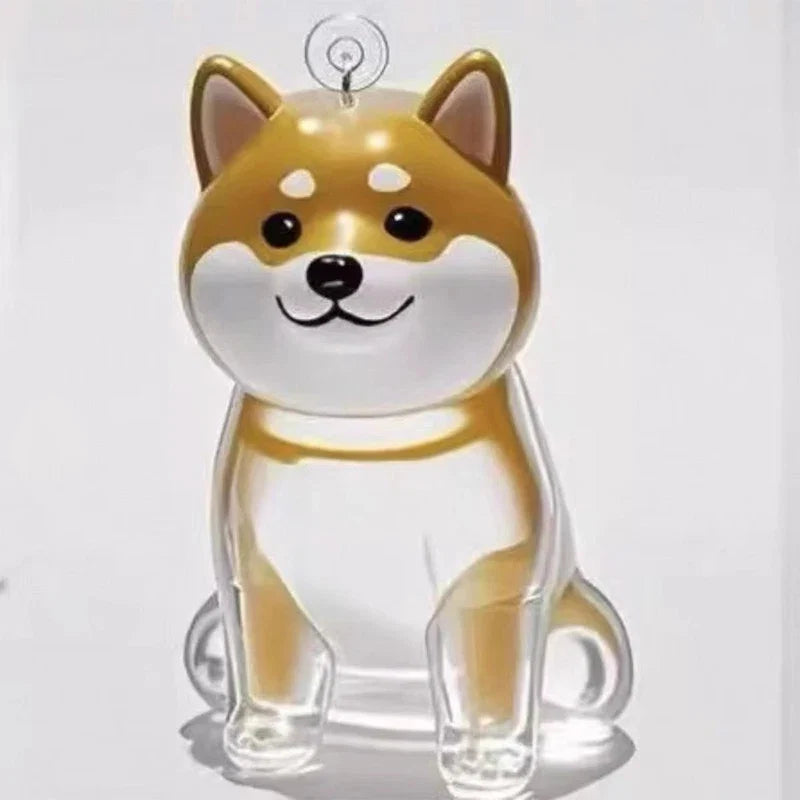 Clear Puppy Hair Memorial Keychain | Pet Fur Keepsake Capsule DIY Pendant A7