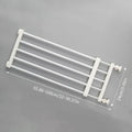 Pet Fence Barrier Gate Fence Cat & Dog Fence Indoor Fence For Medium & Small Dogs Prevents Dogs From Breaking Into Rooms White