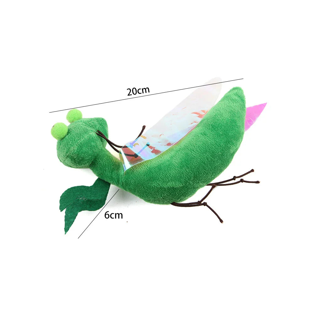 Caterpillar Catnip Chew Toy for Cats – Silvervine Molar & Teaser Toy black