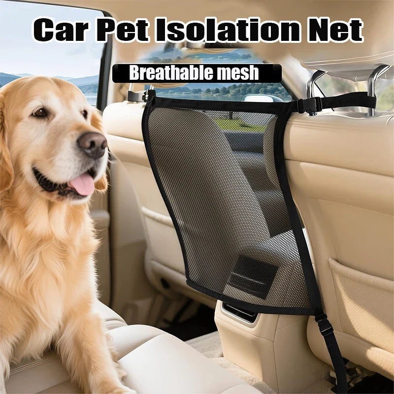 Car Trunk Fence Pet Dog Isolation Protective Net Sturdy Durable Elastic Isolation Nets Pets Safety Fence for Any Vehicle
