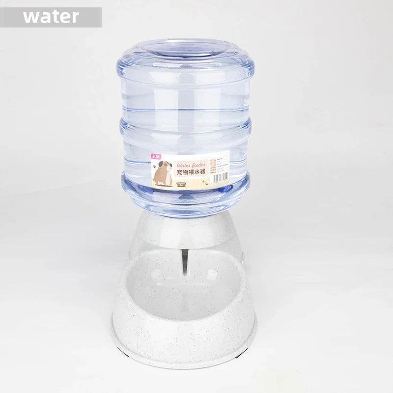 Large Capacity Pet Feeder Bowls Small Dog Food Bowl Automatic Water Dispenser Cat Bowls Pets Feeding Bowls Drink Water Bowl CW022-3