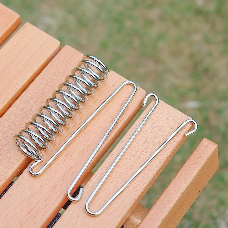 304 Stainless Steel Tent Spring, Shock Absorption, Dog Chain Springs, Canvas Tent Spring, Outdoor, High Strength