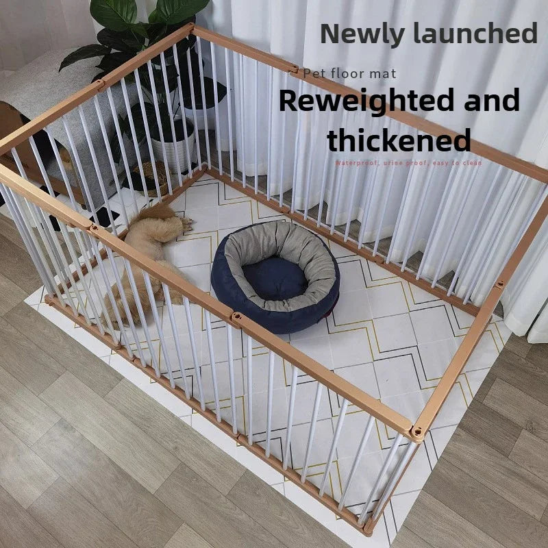 68CM in High Dog Fence Barrier Indoor DIY Poodle Teddy Fences Freely Combined Thickened Rabbit Cage Spliced Pet Guardrails