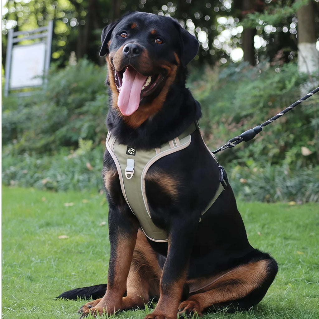 Pet Dog Tactical Harness Reflective For Medium Large Dogs Vest Adjustable Reflective Big Dog Harnesses Pet Accessoires Supplies