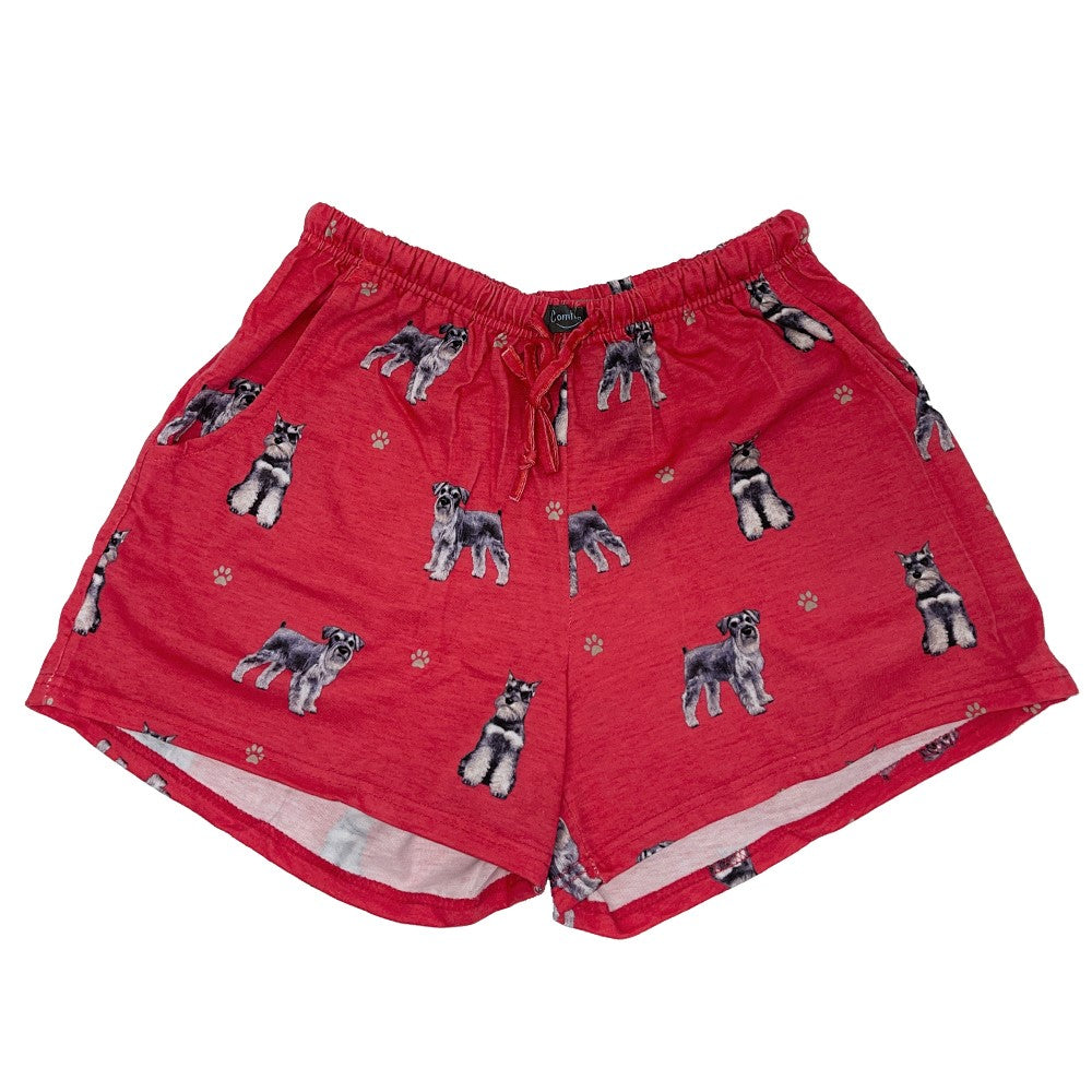 Schnauzer Pajama Shorts - Soft!