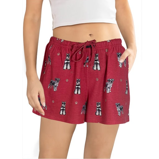Schnauzer Pajama Shorts - Soft!