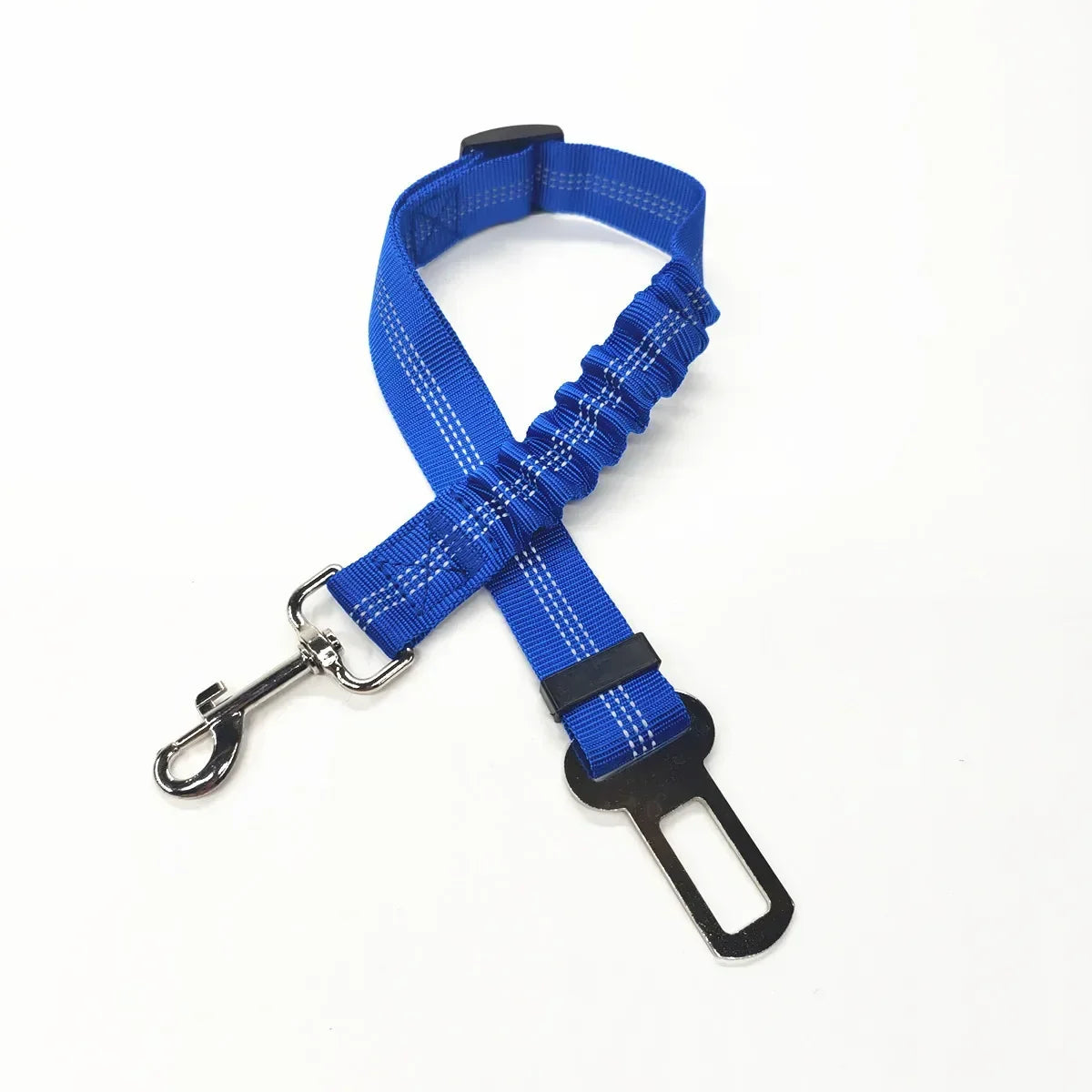 Dog Seat Belt | Quick Release Pet Safety Belt for Car Travel 46-Blue