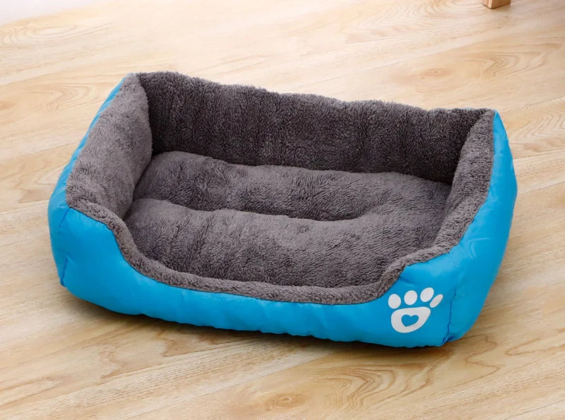 Large Plush Pet House Bed — Deep Sleeping Calming Dog & Cat Cushion for Puppies and Small Breeds (Chihuahua) 6