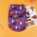 Pet Dog Clothes for Dog Pet Costume Clothes For Small Dogs Cat Vest T Shirts Chihuahua Cool Puppy Clothing For Kitty Halloween PURPLE