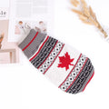 Christmas Cat Sweater Winter Warm Pet Costume for Cats Kedi katten Sphynx Clothing Mascotas Clothes for Dog Animals ropa de gato Canadian Flag China Mainland
