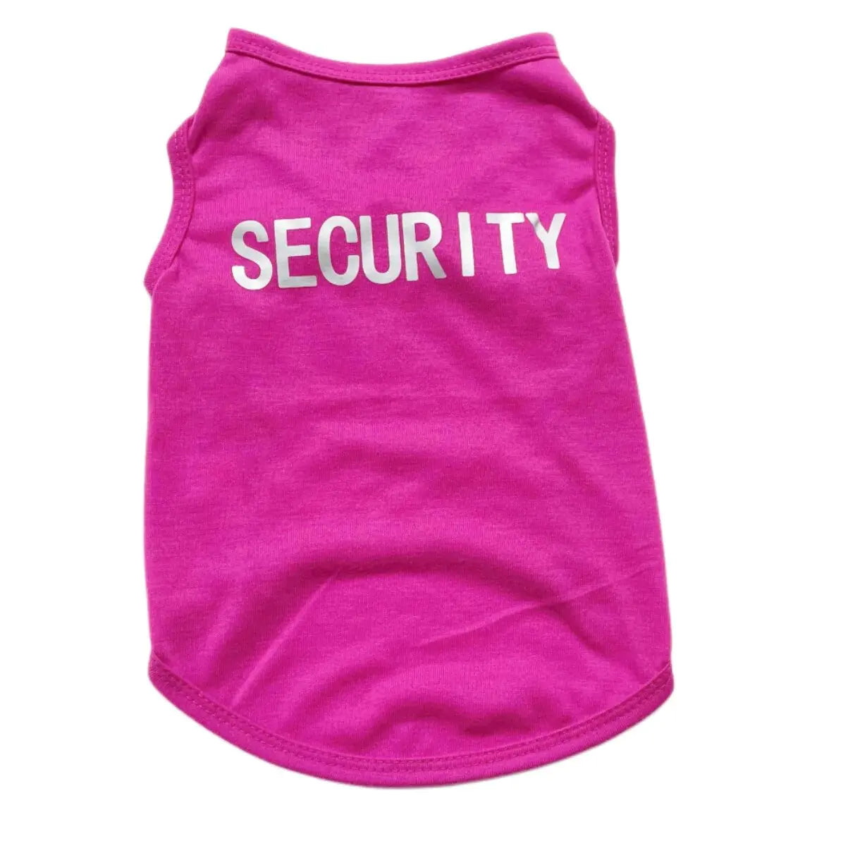 Security Clothing for Dogs Summer Pet T-shirt Costume Rose SEC