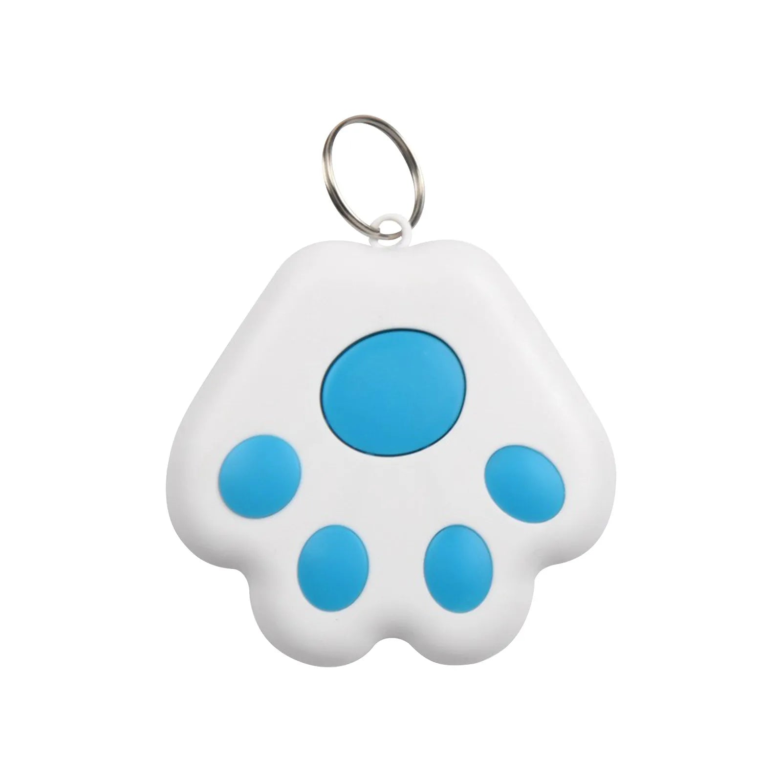 Pet Smart GPS Tracker Mini Anti-Lost Waterproof Bluetooth Locator Tracer For PET Dog Cat Kids Car Wallet Key Collar Accessories Blue