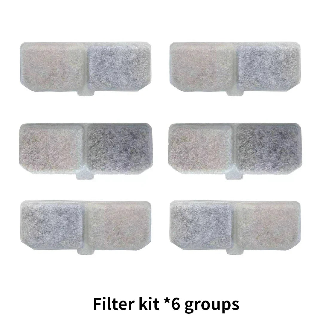 101oz/3L Pet Water Fountain Automatic Induction Circulating Filtering Cat Water Drinker USB Electric Mute Cats Water Dispenser Filter Element 3L