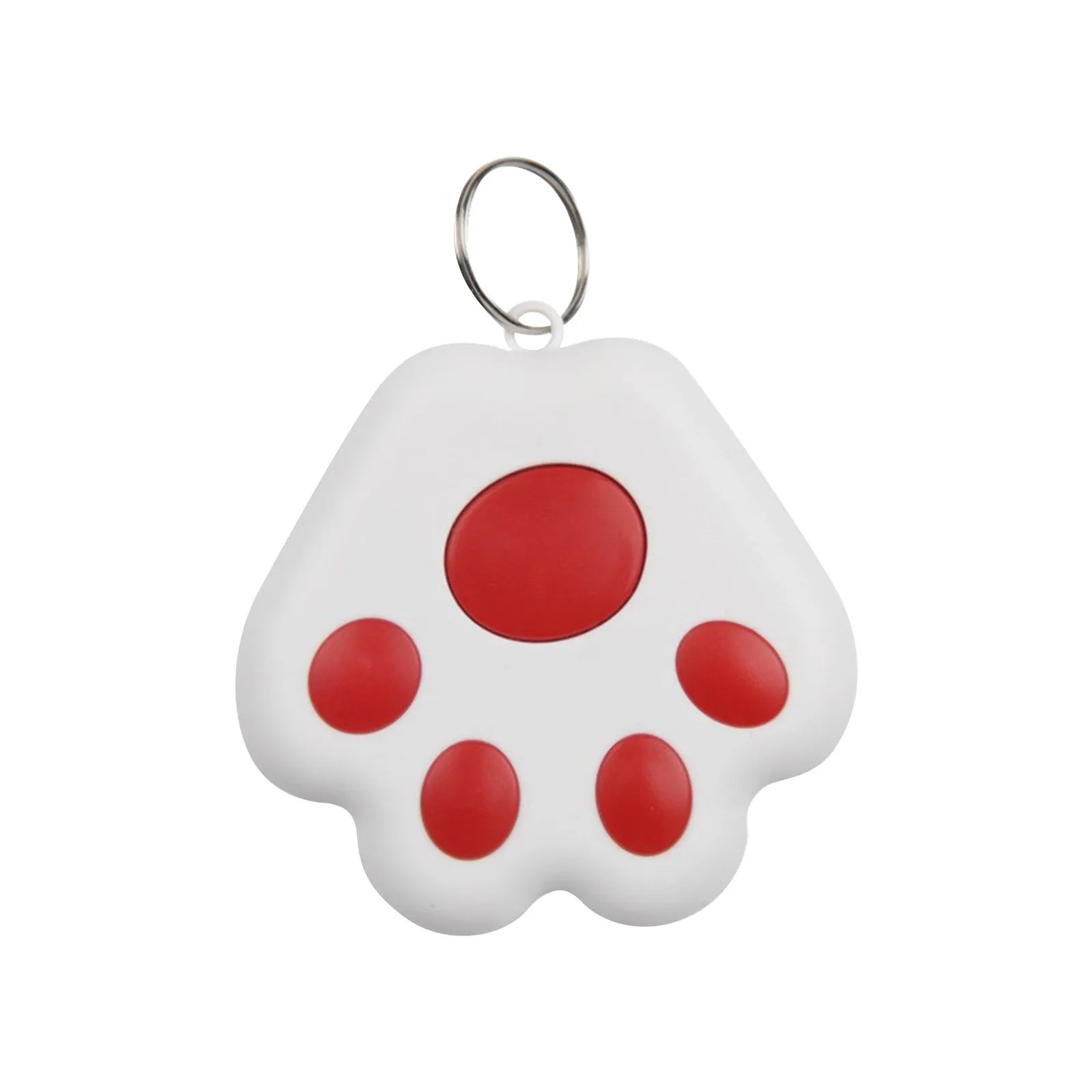 Pet Smart GPS Tracker Mini Anti-Lost Waterproof Bluetooth Locator Tracer For PET Dog Cat Kids Car Wallet Key Collar Accessories Red