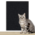 Anti Cat Scratch Sofa Protector | Self Adhesive Carpet Scratch Pad for Cats Black Default