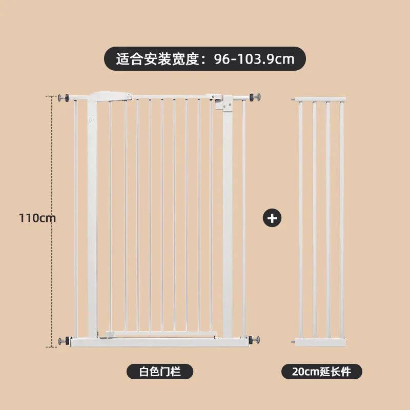 Pet Fences Anti-cat Door Fence Cat Fences Isolation Door Dog Fence Pet Barrier Door Guardrail Dog Supplies width 96-103.9CM Height 110cm