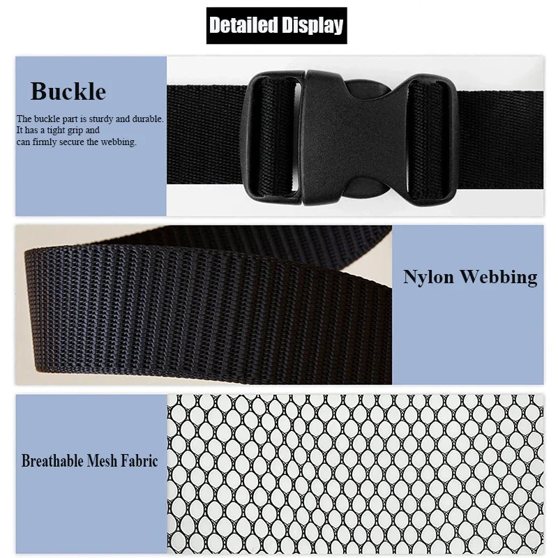 Car Trunk Fence Pet Dog Isolation Protective Net Sturdy Durable Elastic Isolation Nets Pets Safety Fence for Any Vehicle