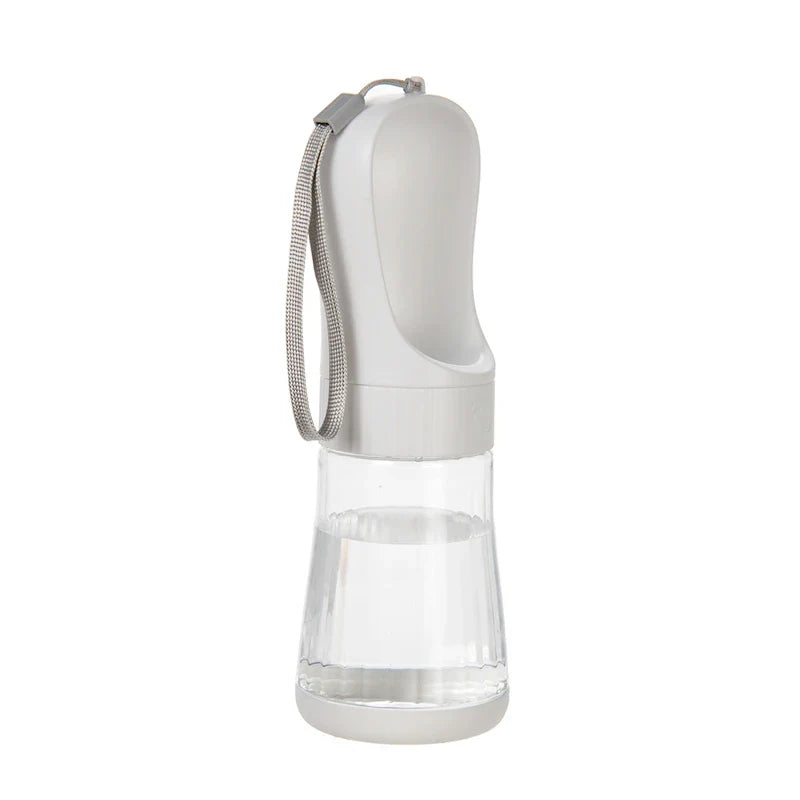 Portable 2-in-1 Dog Water Bottle with Food Container – Travel Pet Water Dispenser for Small to Large Dogs & Cats White 330ML Water China Mainland