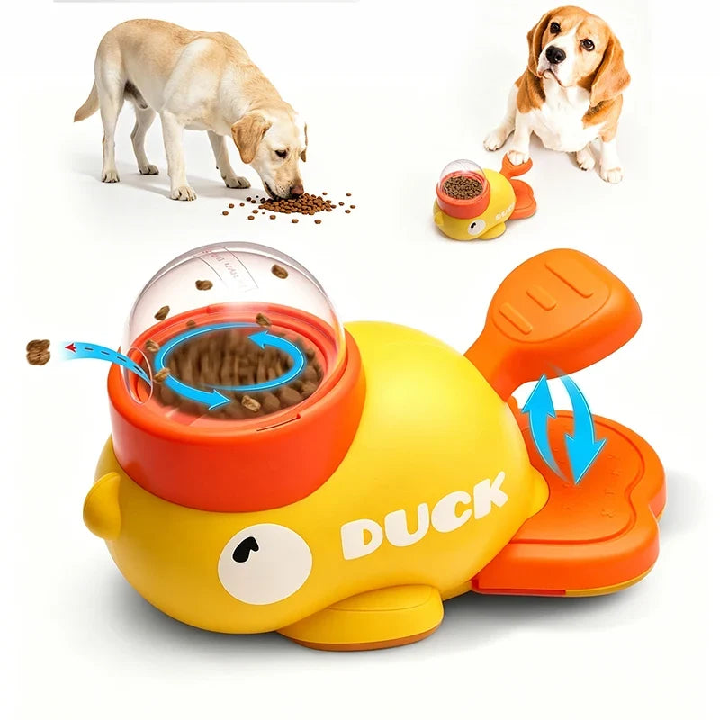 Interactive Cat Dog Toy Automatic Food Treat Dispenser Slow Feeder Puppy Training Game Toy Indoor Boredom Relief Pet Daily Gifts