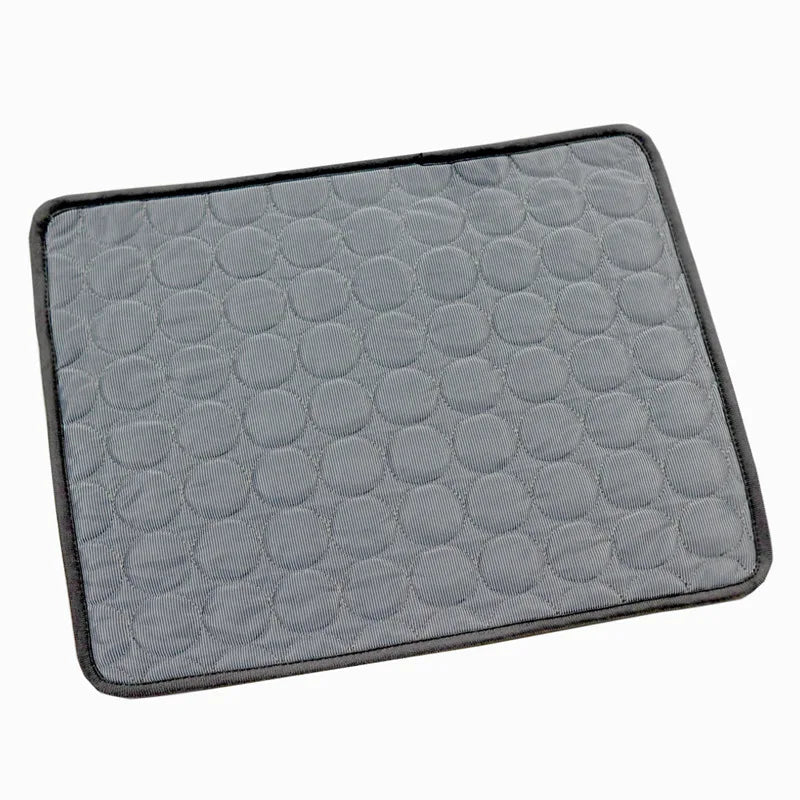 Dog Cooling Mat Summer Pet Cold Bed Extra Large For Small Big Dogs Pet Accessories Cat Durable Blanket Sofa Cat Ice Pad Blanket Dark Grey