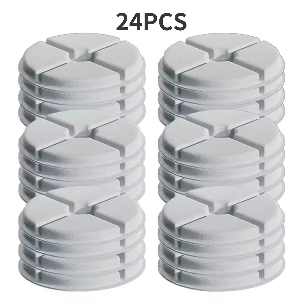 Automatic Ceramic Pet Water Fountain - Silent Circulating Water Dispenser for Cats & Small Dogs 24pcs Filter element