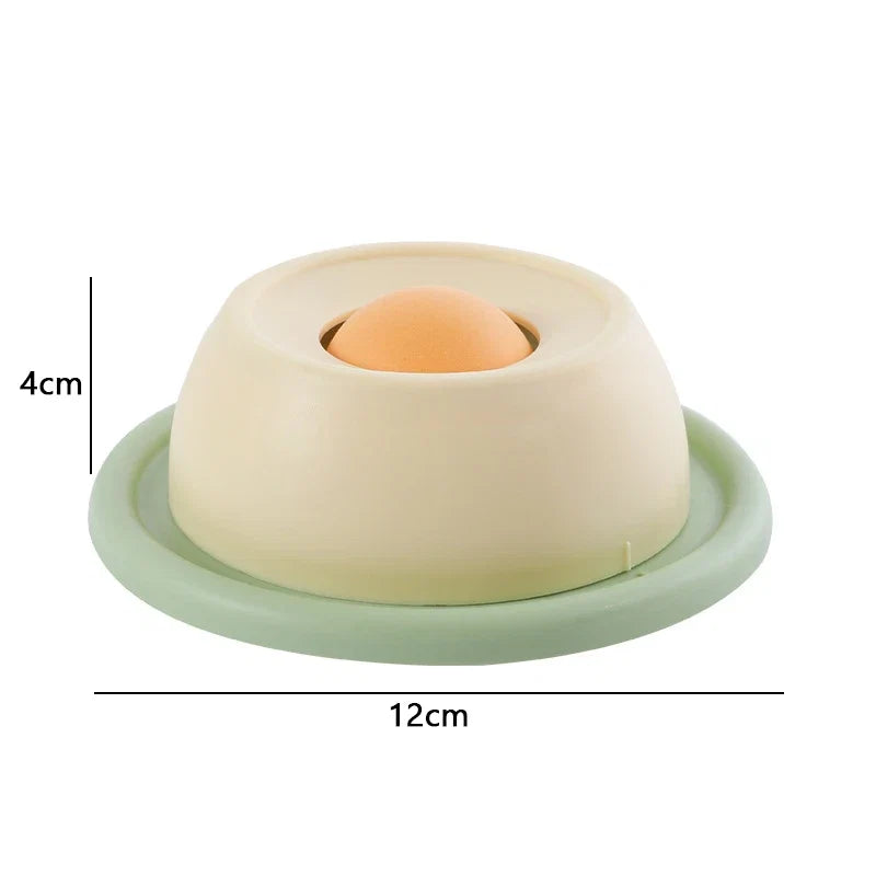 Interactive Pet Cat Licking Food Toys | Anti-slip Slow Feeder for Cats Yellow Default
