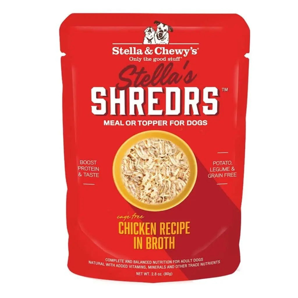 Shreds Recipes in Broth Dog Food Pouch Chicken
