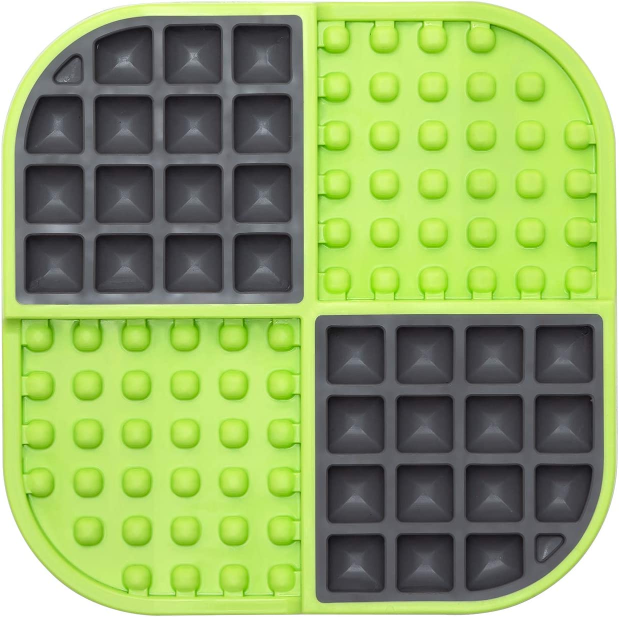 LickiMat Slomo for Dogs, Asst Colors Green