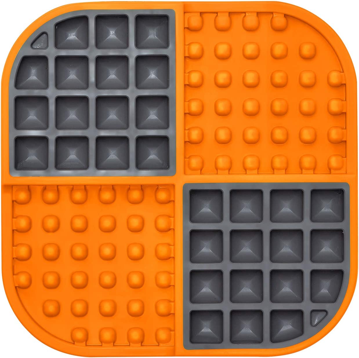 LickiMat Slomo for Dogs, Asst Colors Orange