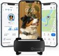 Smart Dog GPS Tracker with Virtual Fence, Vital Signs & Bark Monitoring, Waterproof Collar Attachment Default Title