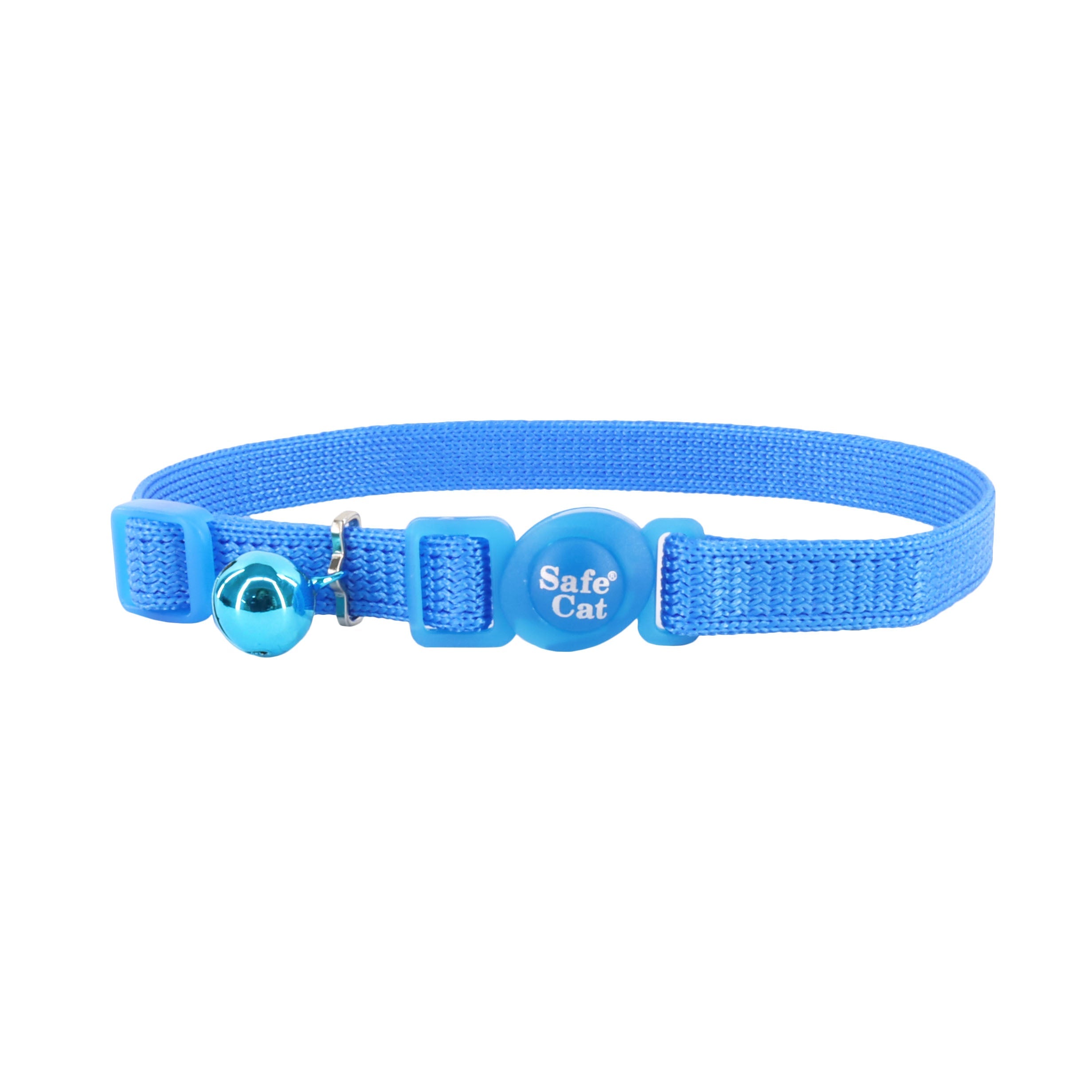 Safe Cat Adjustable Snag-Proof Breakaway Collar Blue Lagoon