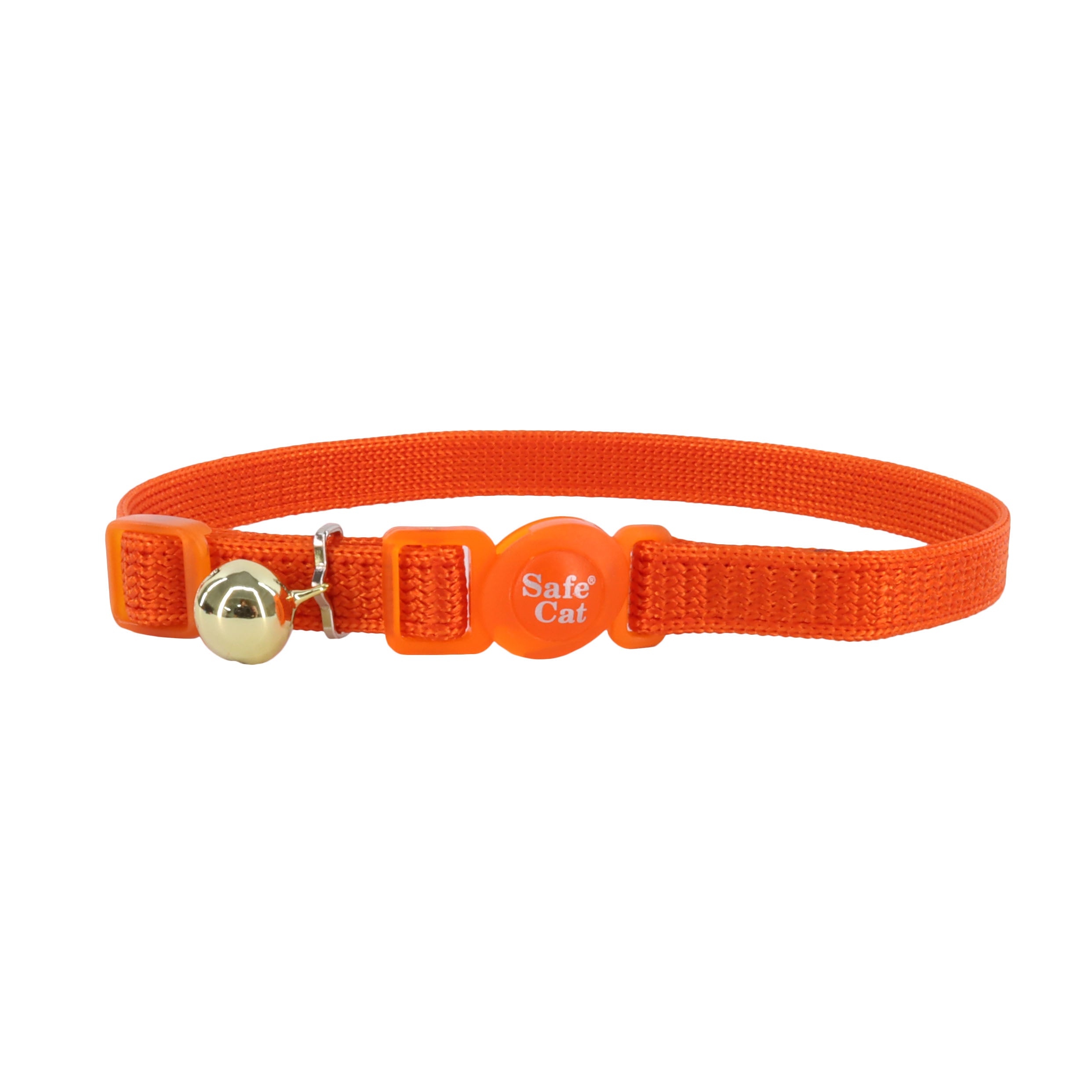Safe Cat Adjustable Snag-Proof Breakaway Collar Sunset Orange
