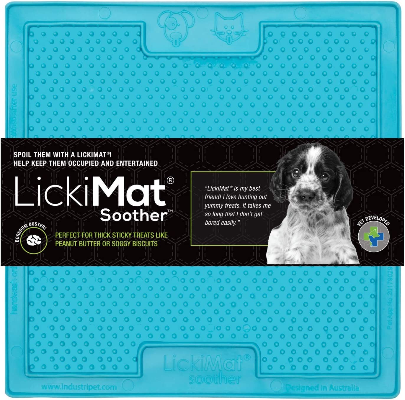 LickiMat Soother, Assorted colors Turquoise