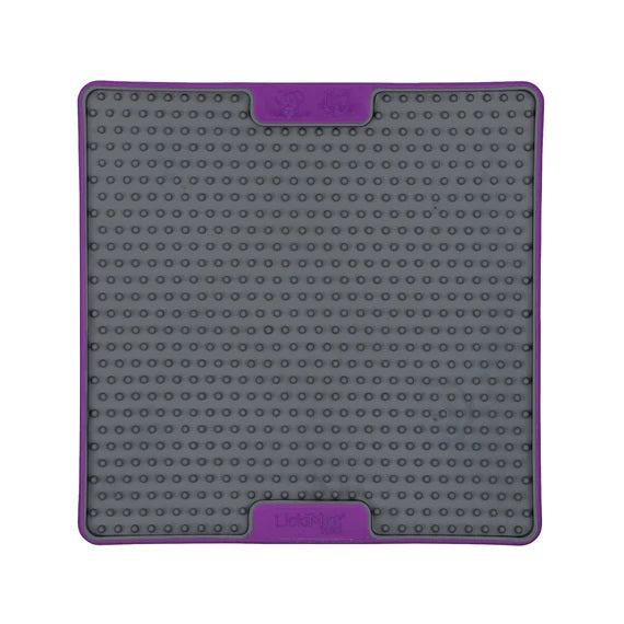 LickiMat Tuff Soother - For Strong Chewers Purple