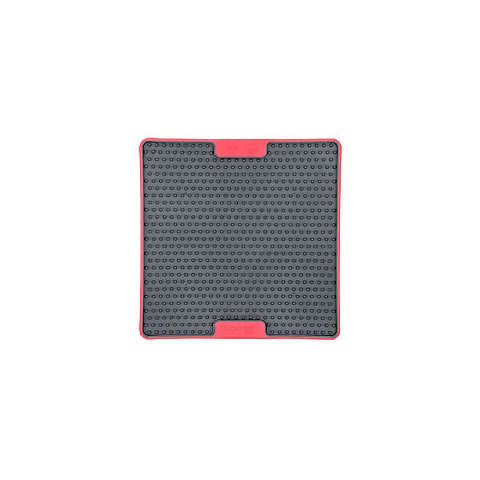 LickiMat Tuff Soother - For Strong Chewers Red