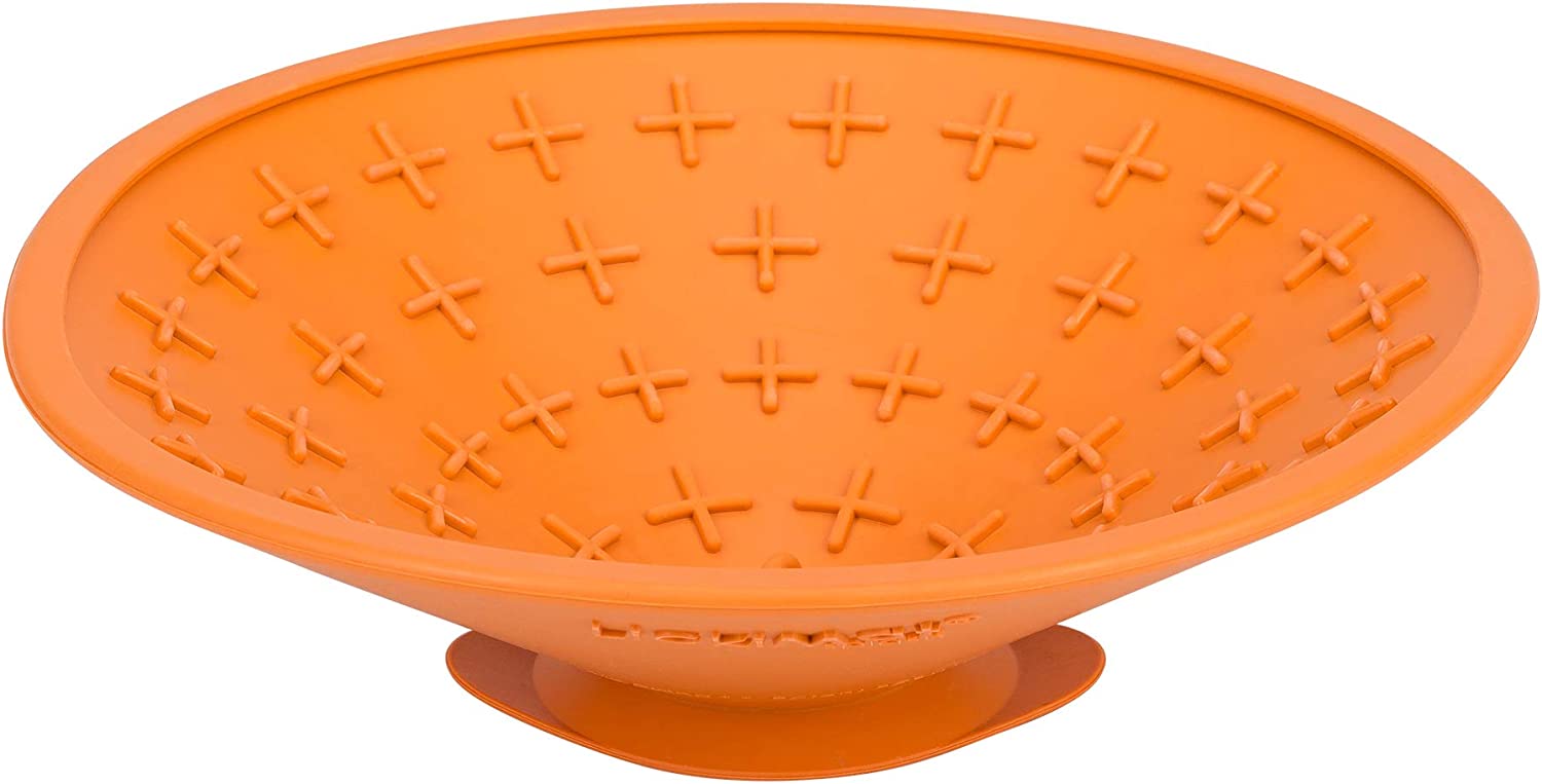 LickiMat Splash for Dogs, Asst Colors Orange