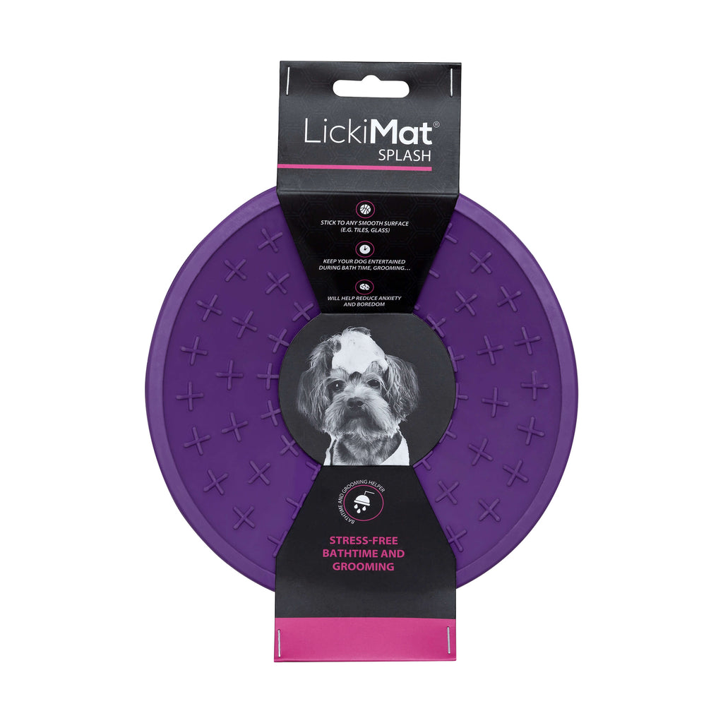 LickiMat Splash for Dogs, Asst Colors Purple