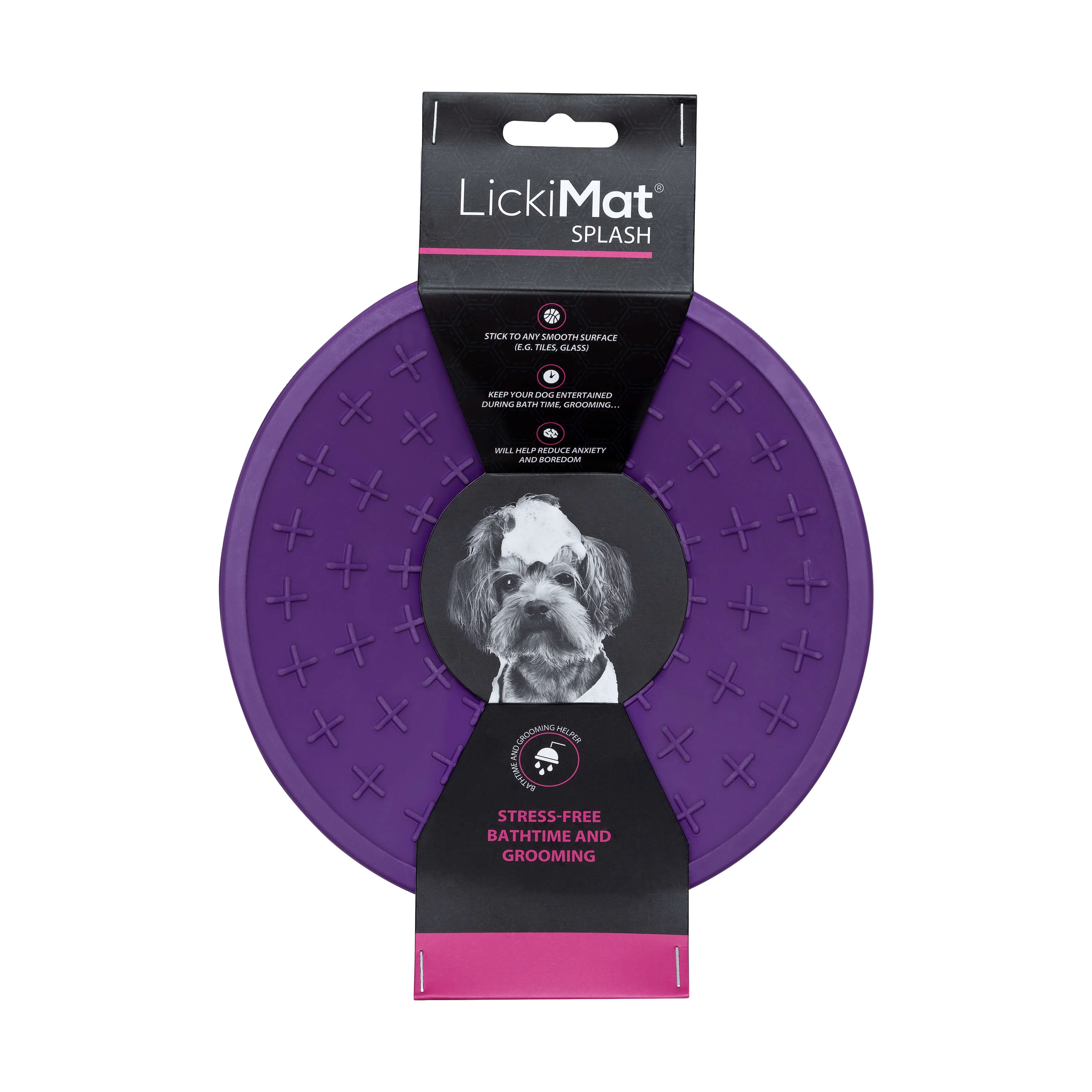 LickiMat Splash for Dogs, Asst Colors Purple