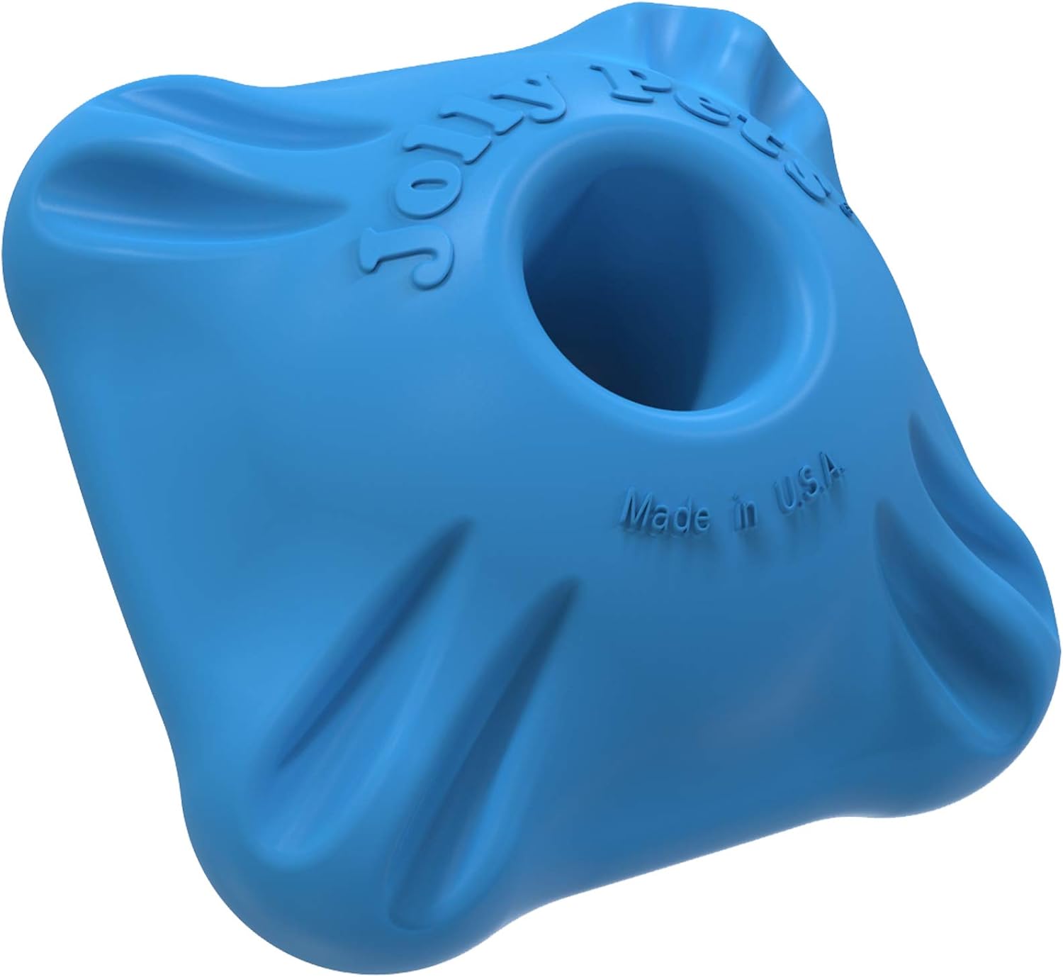 Flex-N-Chew Squarble Bouncing/Floating Dog Toy by Jolly Pets 2.5" Medium - 20 to 50 lb dog