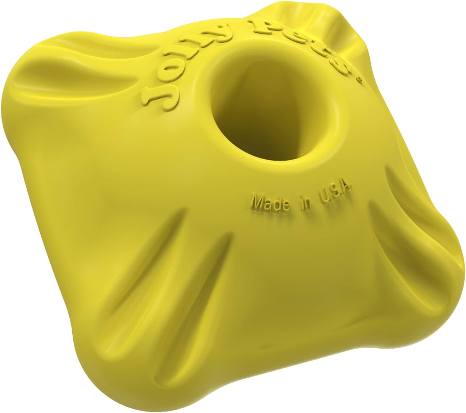 Flex-N-Chew Squarble Bouncing/Floating Dog Toy by Jolly Pets 2" Small - up to 20 lb dogs