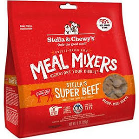 Beef Meal Mixer Dog Food by Stella & Chewy's -Freeze Dried 35 oz