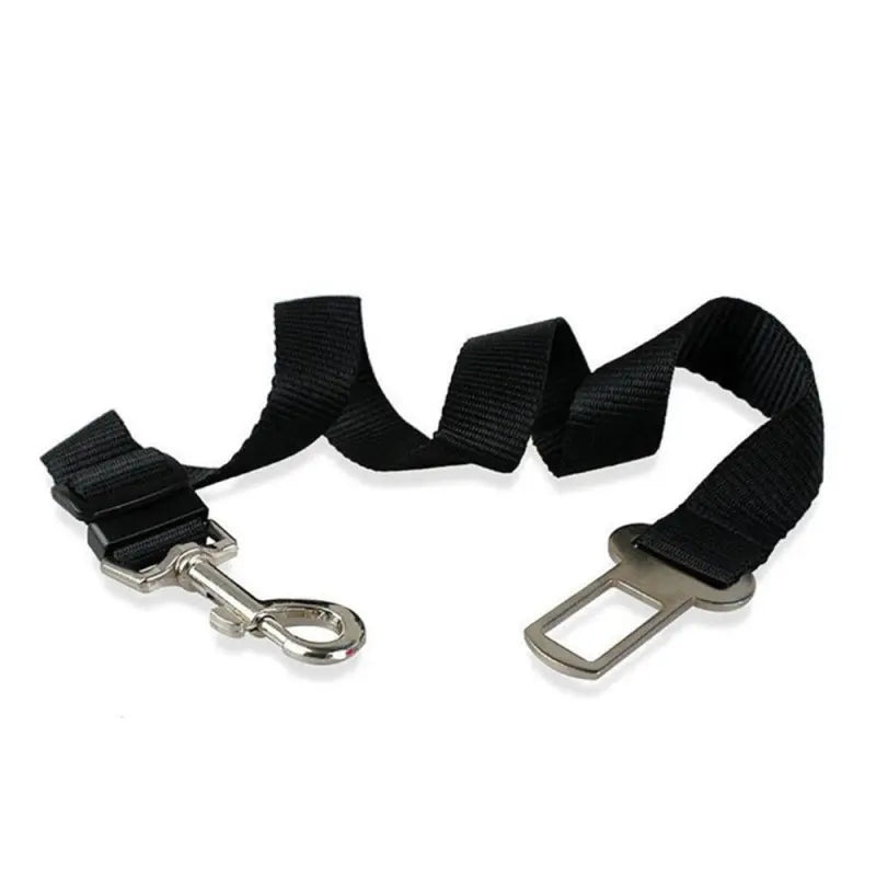 Dog supplies Breathable mesh chest straps Pet car safety chest back Black One size