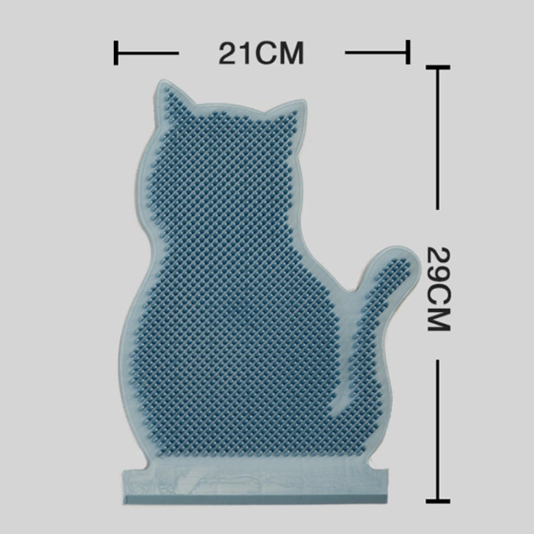 Fixed Door Seam Cat Rubbing Device Anti-itching & Hair Removal Massage Brush Pet Supplies(Pink)