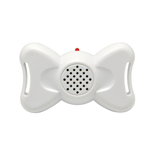 Automatic Voice Control Bark Arrester Collar Pet Supplies Trainer(White)