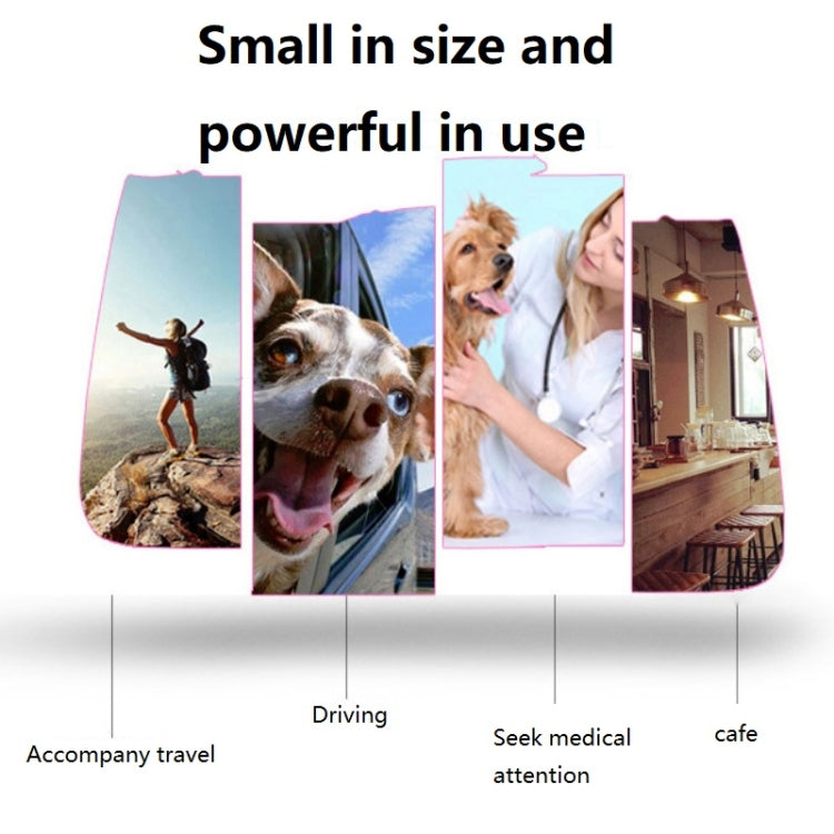 Portable Pet Backpack Dog Go Out Messenger Folding Bag Pet Supplies, Specification: Small(Black)