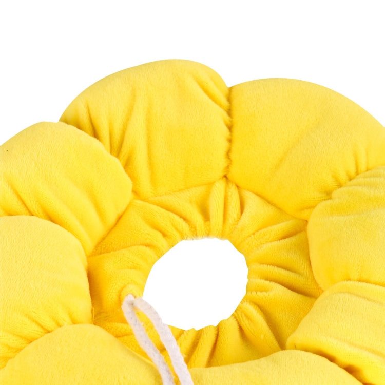 Pet Supplies Cat Headgear Cat Toy Anti-Bite Ring, Specification: S(Golden Yellow)
