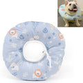 Cat Anti-Lick And Anti-Bite Soft Ring Dog Collar Pet Supplies, Size:S(Taro Lion)