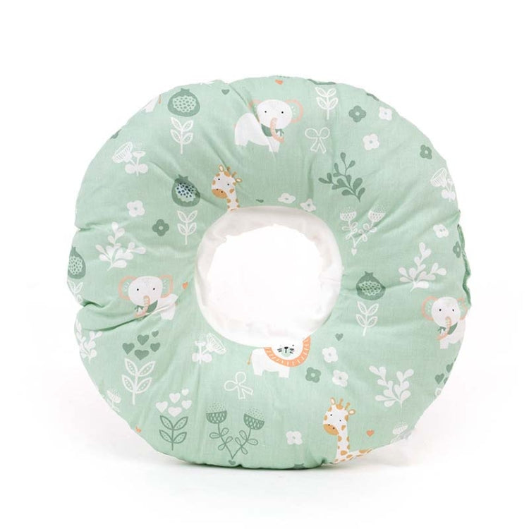 Cat Anti-Lick And Anti-Bite Soft Ring Dog Collar Pet Supplies, Size:S(Green Lion)