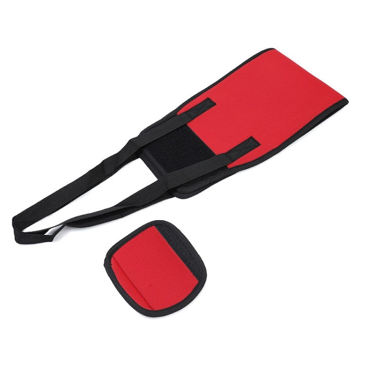 HCPET F1905 Disabled Dogs Assistive Belts Elderly Dogs Walking Assisted Leashes Pet Supplies, Size: M(Red)