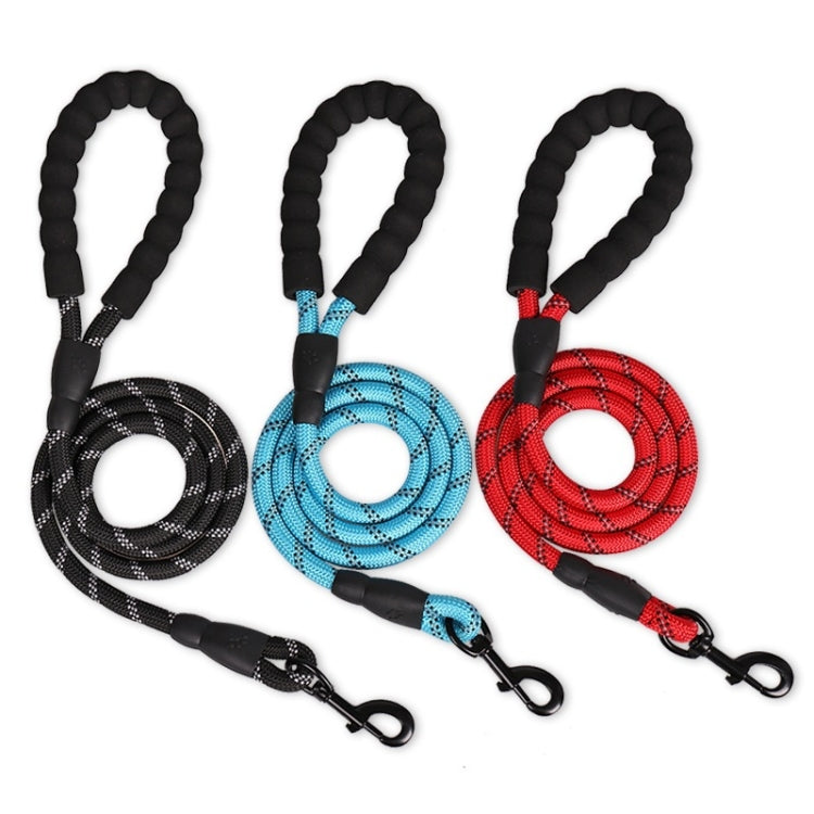 Pet Supplies Reflective Dog Pull Rope, Size: Long 150cm Thick 0.8cm(Sky Blue)